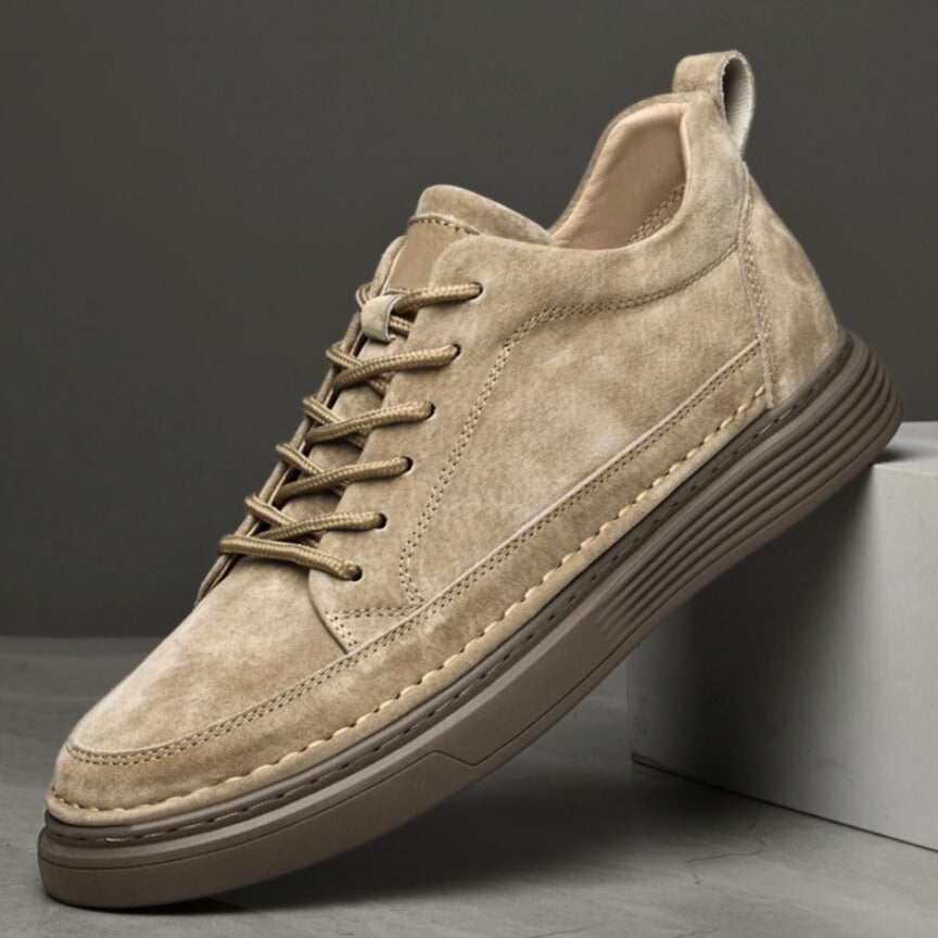 herren-ledersneaker-stilvoll-Khaki